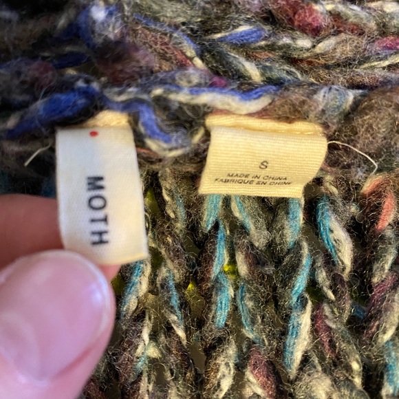 Anthropologie Cardigan Wool Sweater - Picture 5 of 6